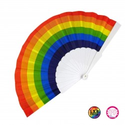 Fächer - Regenbogen - Pride